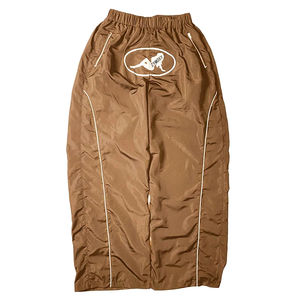 Pantalones de Nailon Unisex de Moda, Lisos, Multicolores, Cortavientos, Corte Regular, con Cremallera, Ajustados, de Secado Rápido, con Pierna Holgada - Product Image 2