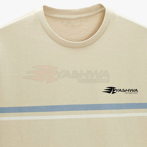 T-shirt surdimensionné pour homme - Design de logo personnalisable sur le devant, col rond, toucher doux, mélange polyester/coton, séchage rapide, respirant - Product Image 2