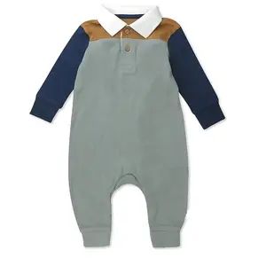 Baby Romper Coverall Sets Jumpsuit Biologisch Katoen Baby Footie Kids Pyjama Voor Pasgeboren Baby