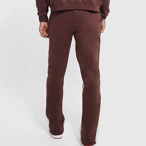 Survêtement vintage personnalisé pour hommes Survêtement Sweat à capuche de haute qualité délavé à l'acide Pantalon de survêtement léger délavé par le soleil Pantalon de jogging décontracté moyen - Product Image 4