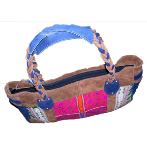 Sac ethnique en miroir avec broderie traditionnelle de fil indien pour un look ethnique et décontracté glamour - Product Image 6