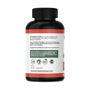 Heart Care 500mg 150 Capsules Supplément à base de plantes Soutien naturel du bien-être Amplificateur d'énergie pour adultes Marque distributeur OEM ODM - Product Image 3