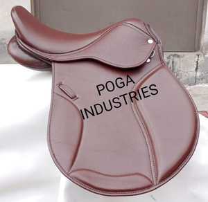 Sillín de caballo de cuero occidental de primera calidad, cuero sintético de buena calidad, para todos los usos - Product Image 2