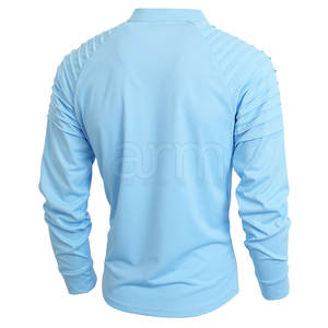 Top con media cremallera para hombre, jersey de entrenamiento de manga larga, tela transpirable para uso de ejercicio, Top con media cremallera - Product Image 2