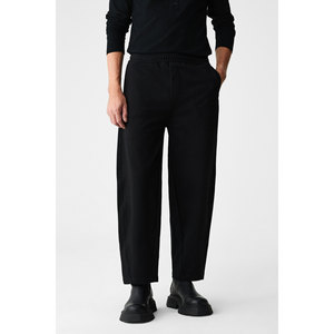 GRIMELANGE ANOMOS Pantalon de survêtement pour homme en coton, taille élastiquée, double poche, coupe ample et décontractée - Product Image 1