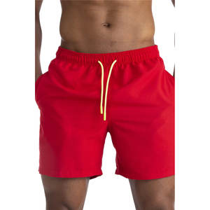 Slip de bain décontracté ALSOTO pour homme, taille basse, grande taille, uni, pour l'été et la plage, en polyester, nylon et élasthanne, lavé - Product Image 6