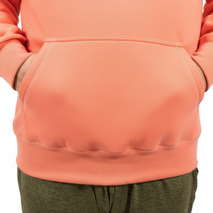 Sweats à capuche pour hommes de qualité supérieure, unis, amples, respirants, chauds pour l'hiver, basiques, avec logo personnalisé, sweats à capuche basiques - Product Image 5