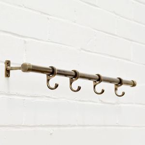 Toallero de Metal Rústico con Textura Antigua, Resistente y Duradero, Montado en la Pared, Multifuncional para Uso Doméstico a Largo Plazo - Product Image 5