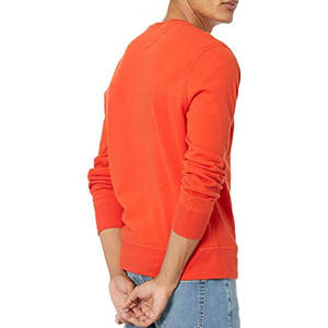 Sweat Homme Avec Col Ras Du Cou 2024 Hot Design OEM Custom Made Hommes Coton Sweat Uni Avec Manches Longues Fabriqué au Pakistan - Product Image 3