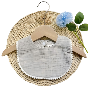 Bavaglini in pizzo di garza da ragazza con volant comoda <span class=keywords><strong>Bandana</strong></span> impermeabile con stampa grembiule per dentizione - Product Image 2