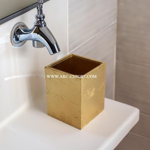 Designer de luxe Forme Ronde Poubelle D'intérieur Top Vente Maison et Cuisine Ware Outil De Stockage Des Ordures Pour Le Nettoyage Domestique Inde - Product Image 4