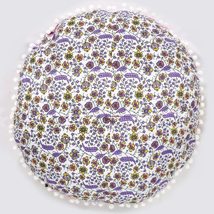 Paon Mandala housse de coussin de sol Pouf 100% coton fait à la main 22 pouces plusieurs couleurs décor à la maison Pouf par les expéditeurs indiens - Product Image 4