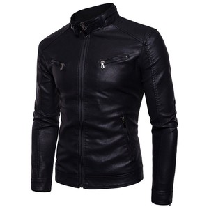 Men Winter <b>Leather</b> Jacket Wholesale OEM Exporter Pakistan <b>Outfitize</b> International - Product Image 1