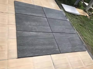 European Quality <b>Cheap</b> R11 Surface Porcelain Heavy Duty Outdoor Parking <b>Garage</b> <b>Floor</b> Tiles from Factory - Product Image 4
