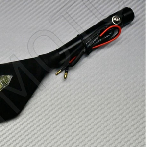 กระจกมองหลังรถจักรยานยนต์พร้อมไฟอลูมิเนียม CNC อเนกประสงค์สำหรับจักรยานถนนและจักรยานซุปเปอร์ไบค์ที่มีสลักเกลียว8มม. หรือ10มม. - Product Image 2