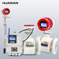 Dn25 Micro Mini Débitmètre De Mesure De Liquide Eau Chaude Ciment Débitmètre Capteur Débitmètre Électromagnétique