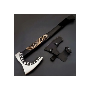 Wholesale Customized High Quality OEM ODM Service Professional Hunting <b>Survival</b> Handmade Viking <b>Axe</b> Handmade Stainless Steel <b>Axe</b> - Product Image 1