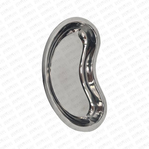 Plateau pour reins 200 mm en acier inoxydable chirurgical, stérilisation manuelle à haute température, instrument médical pour hôpital et clinique - Product Image 2