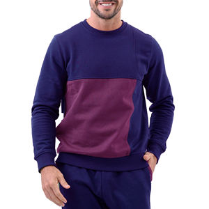 Pull 3d Mousse Écran Bouffée coton mélangé Personnalisé Hommes Ras Du Cou Sweat Haute Qualité Éponge Lourde Coton Français - Product Image 1