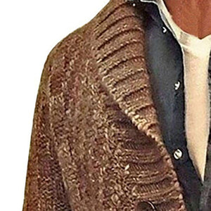 <b>Men</b> <b>Cardigan</b> Soft Fabric <b>Long</b> Sleeve Warm Casual Outfit Comfortable Fit <b>Men</b> <b>Cardigan</b> Stylish Everyday Outfit - Product Image 3