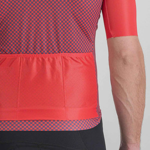 Offre Spéciale personnalisé professionnel vélo vêtements séchage rapide Orange cyclisme maillot pour hommes femmes été OEM ensembles avec chemise réfléchissante - Product Image 5