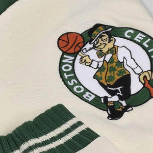 แจ็คเก็ตบอมเบอร์สไตล์วาร์ซิตี้คลาสสิกย้อนยุคสำหรับผู้ชาย หลายสี แจ็คเก็ตหนังแท้ผสมขนสัตว์น้ำหนักเบาสำหรับฤดูหนาว - Product Image 3