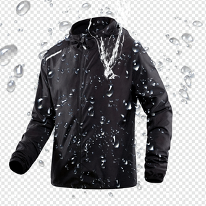 High Quality 100% Polyester/Nylon Hooded Windbreaker <b>Jacket</b> Street Style Fashionable Front Logo <b>Half</b> <b>Zip</b> Closure OEM Service - Product Image 2