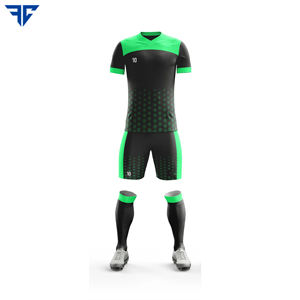 เสื้อฟุตบอลสำหรับผู้ชายเสื้อเจอร์ซีย์แห้งเร็วพิมพ์ลายซับลิเมชันและโลโก้ตามสั่ง - Product Image 5