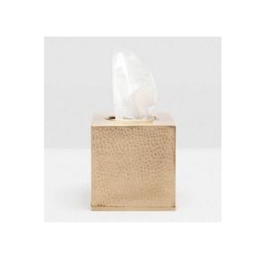 Caja de soporte de papel de seda de Metal pulido dorado de lujo, diseño Rectangular elegante, perfecto para una decoración de baño elegante - Product Image 2