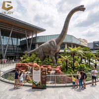 Projet personnalisé de festival des lanternes de dinosaures pour les zoos, les jardins botaniques et les destinations touristiques