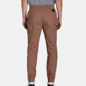 Jogging cargo fonctionnel pour hommes avec ceinture réglable, poches multiples et coton doux - Product Image 2