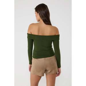 Combinaison décontractée à épaules dénudées, motif imprimé doux, en tissu de coton, de soie et de polyester, taille XS pour l'été - Product Image 6