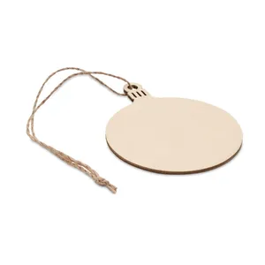Decorazioni Natalizie Rotonde in MDF Baly, Gadget Natalizi Personalizzati per Arredamento Festivo - Product Image 4