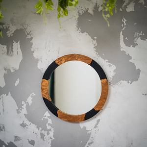 Marco de Madera para Espejo de Pared de Fabricación OEM para un Estilo de Pared Interior Limpio que Ofrece un Atractivo Simple y Elegante - Product Image 5