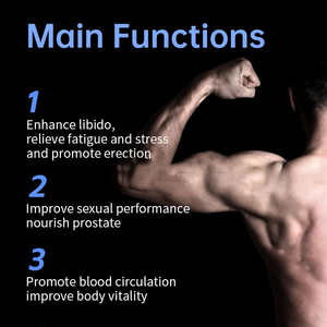 Produttore cinese sano caffè istantaneo a base di erbe per gli uomini vitalità forte energia di spinta del tè in bustine scatola di imballaggio - Product Image 4