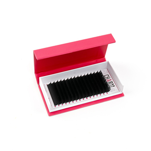 Extensions de cils coréennes à la mode, noir foncé, facile à attraper, sans cruauté, facile à fan, fournitures de vente en gros pour le Vietnam - Product Image 1