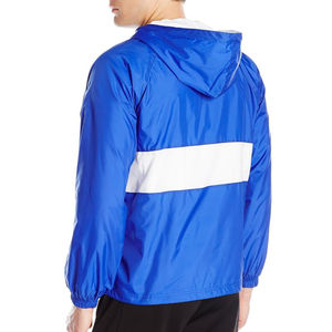 Veste coupe-vent imperméable personnalisée pour homme, veste coupe-vent légère en polyester pliable à vendre, faible MOQ pour les hommes OEM - Product Image 2