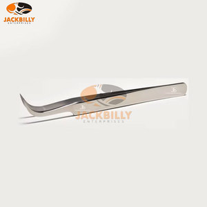 Pince à cils en acier inoxydable de haute qualité toutes formes outil de maquillage de couleur bleue pour les femmes de Volume russe - Product Image 5