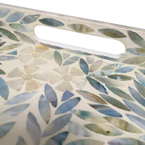 ถาดใส่กาแฟฝังมุกทรงสี่เหลี่ยม,ถาดทำมือแบบสร้างสรรค์สไตล์โมเดิร์นจากเวียดนาม - Product Image 4