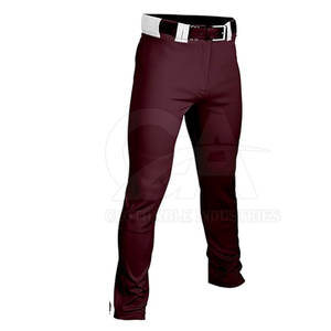 Prix de gros 2025 Pantalons de baseball Pantalons de baseball personnalisés de conception gratuite Pantalons de baseball pour hommes - Product Image 5