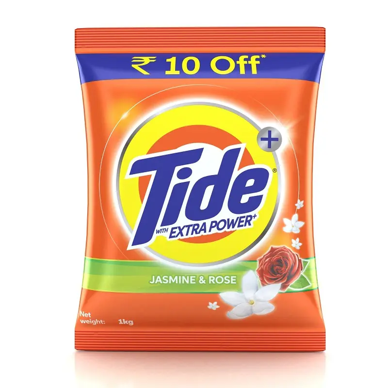 Tide Plus mit Extra-Leistung Jasmin und Rose Reinigungsmittel Waschpulver - 1 kg Packung