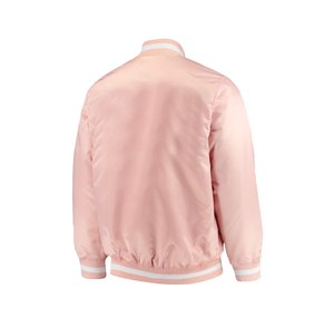 Chaquetas de Satén Personalizadas al por Mayor, Chaquetas Universitarias de Satén con Botones, Chaquetas de Béisbol, Ropa Urbana, Chaqueta Universitaria de Invierno para Hombre - Product Image 2