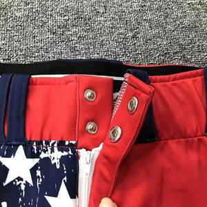Pantalons multicolores de haute qualité pour hommes Vente à chaud Produit de baseball sublimé avec drapeau américain personnalisé tendance en liège de luxe - Product Image 4