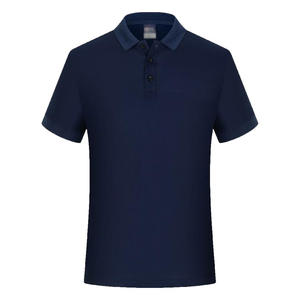 Nuevo Polo de algodón de verano para hombre, Polo informal de marca de retazos para hombre, de Negocios Sociales Polo, camisa de Golf de manga corta - Product Image 1