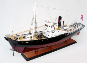 GOSS V WHALE CATCHER MODÈLE DE BATEAU _ MODÈLE D'ARTISANAT EN BOIS Gia Nhien Fabricant quantité minimale de commande bas de haute qualité - Product Image 6
