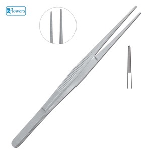 คีมสำหรับแต่งตัวทำจากสเตนเลสสตีลแบบแมนนวลมีพื้นฐานสำหรับเครื่องมือผ่าตัด - Product Image 1