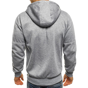 Chaqueta blanda de carreras para hombre para invierno estilo casual con cierre de cremallera servicio OEM teñido liso fino disponible - Product Image 6