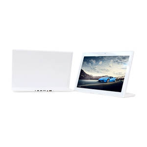 Cost-effective <b>10</b>.1inch Vertical Digital Signage Display Customer Feedback Machine L Shape Desktop Rj45 NFC <b>Tablet</b> <b>Android</b> - Product Image 1