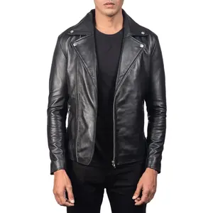 Men Leather Jacket Winter Collection Warm Up Pure Leather Staff High Quality Genuine Leather Jackets for Best Hot Sale