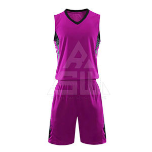 Uniformes de Baloncesto de Tallas Grandes de Alta Calidad - Ligeros y Transpirables 100% Poliéster Colores y Estilos Personalizados Servicio OEM - Product Image 1